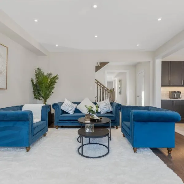 Executive 5BR-4BATH Detached Bramp/Miss Border, hotel v destinaci Brampton