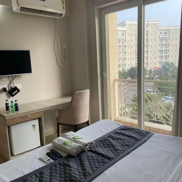 ๋ธ๋ฆฐ๋ค๋ฐ์ ์์นํ ํธํ
Vrindavan Rooms