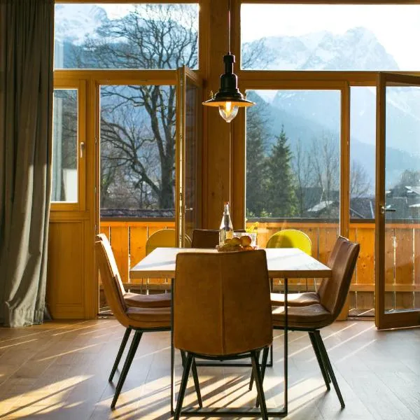 Bio Ferienwohnungen im Lieblingsort 1868, hotel v destinaci Garmisch-Partenkirchen