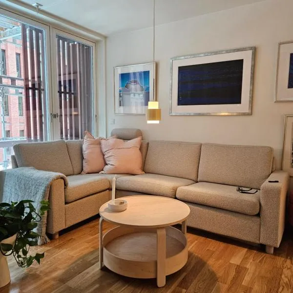Ny og moderne leilighet, midt i byen1, hotel em Trondheim