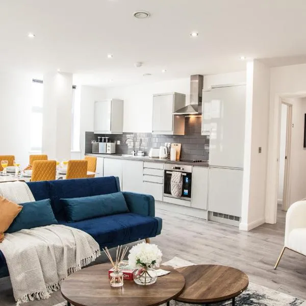 Cityscape 2-BR - Leicester's Premier Urban Retreat, hotel in Leicester