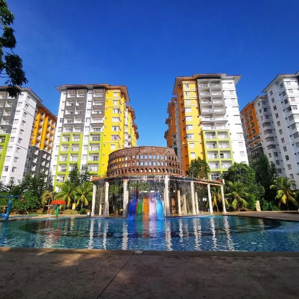 MySuite Studio Apartment Melaka Waterpark Resort，愛極樂的飯店