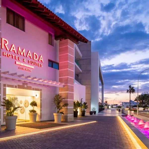 Ramada Hotel & Suites by Wyndham Ayia Napa, hotel in Liopetri