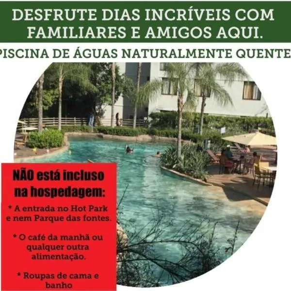 Hotel Luupi Agata Apto 142 - Rio Quente GO, hotel v destinaci Rio Quente