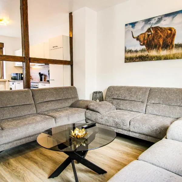 Exklusive Moselidylle: Fewo mit traumhaftem Staustufenblick, Netflix, Terrasse, hotel em Neef