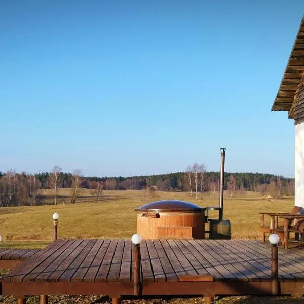 Unique Countryhouse & Sauna in Gauja Valley - Kaķukalns, hotel i Straupe