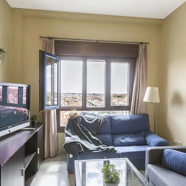 Apartamento EL MIRADOR, recepción 24 h, piscina, wifi y parking interior, hotel en Bormujos