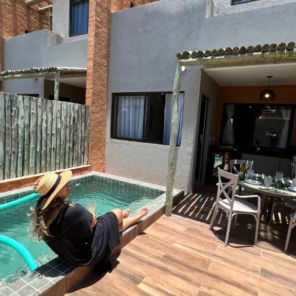 Sunset Villas Milagres - Casa Aguapé, khách sạn ở São Miguel dos Milagres