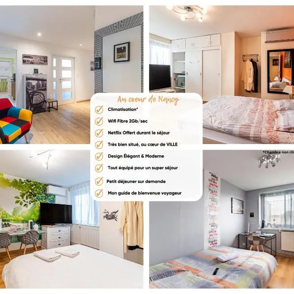 Chambre d'hôtes Au Coeur De NancyB&B, hotel v destinaci Nancy