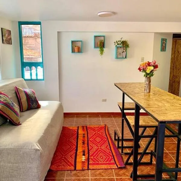 Departamento acogedor céntrico en Pisac、ピサックのホテル