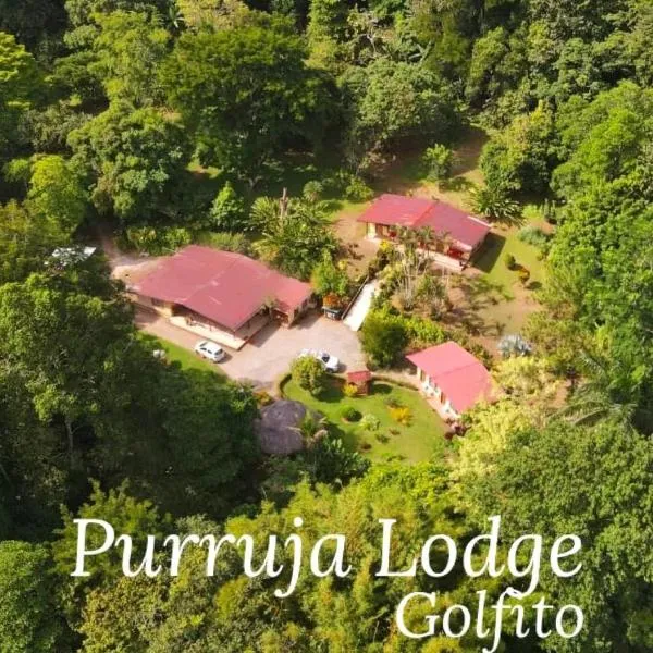 La Purruja Lodge, hotel en Golfito