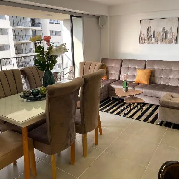 Acogedor apartamento cerca de clínica en F/blanca, hotel v destinaci Floridablanca