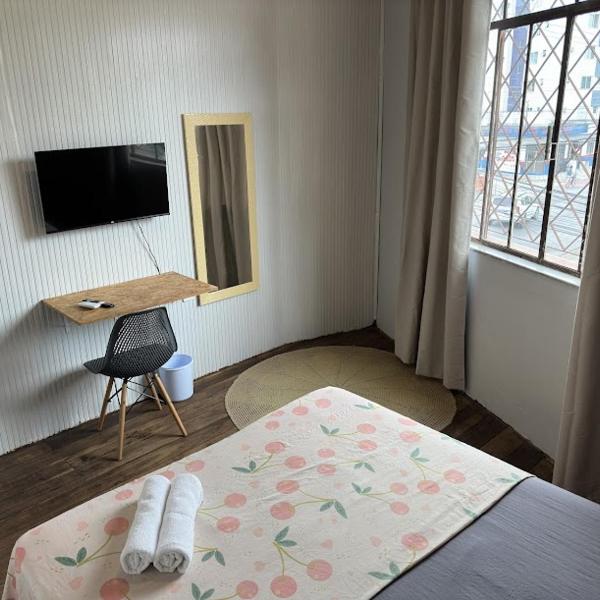 Quarto 1 Econômico com Ar Cond e Smart Tv Netflix - Foto 2