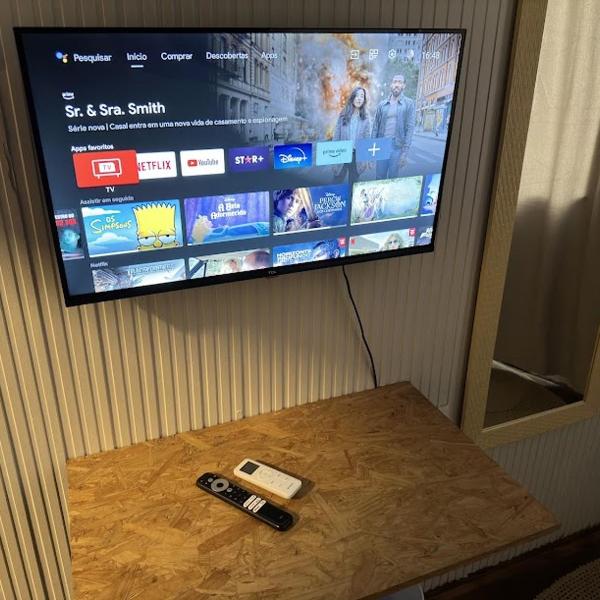 Quarto 1 Econômico com Ar Cond e Smart Tv Netflix - Foto 5