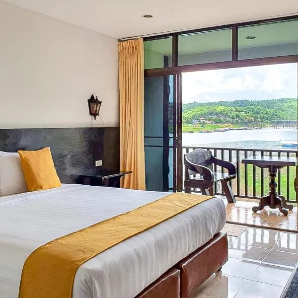 Phornpailin Riverside Resort โรงแรมในสังขละบุรี