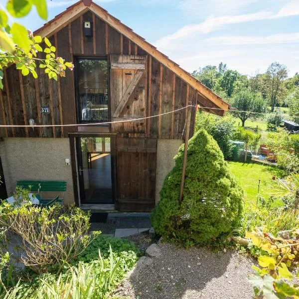 Tiny House Chez Claudine - Relaxen, Workspace, Nähe Thermen, Netflix, free Parking & Wifi, Hotel in Brugg