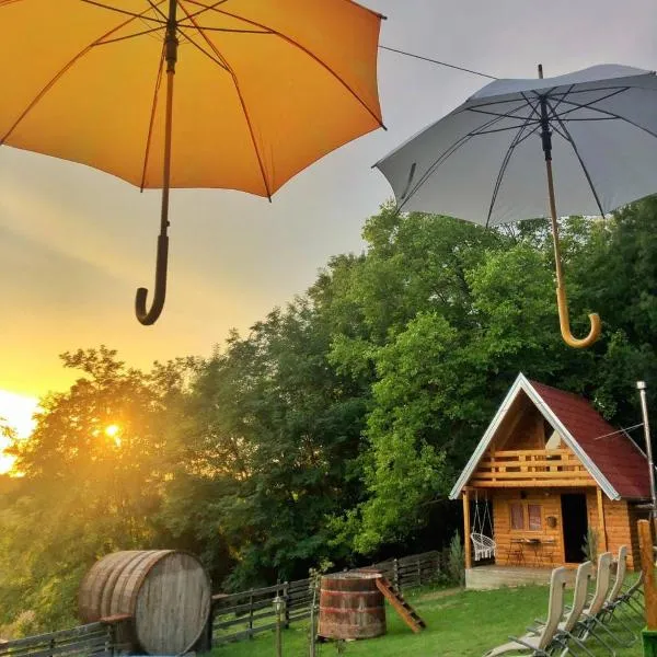 Taćina i Dokina kolibica, hotel Arandjelovacban