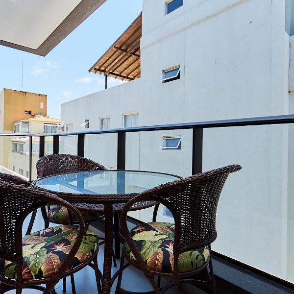 CÓD. 1129 - Apartamento com 01 quarto, vista mar com rooftop, e piscina - Foto 5