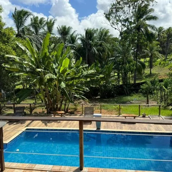 Casa Amadou com grande piscina em Boipeba, hotel in Ilha de Boipeba