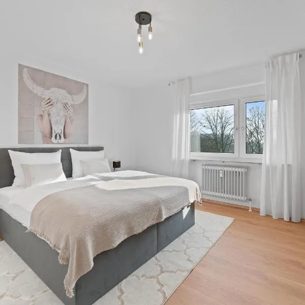 Roomfall Apartment am Kurpark mit TG & Wifi & Balkon, hotel in Bad Rappenau