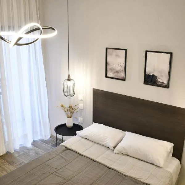 Heliofos Apartments, hotel Sztómióban
