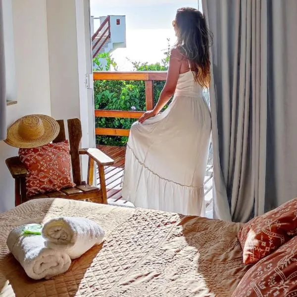 Marbella Suíte, vista mar, piscina e churrasqueira