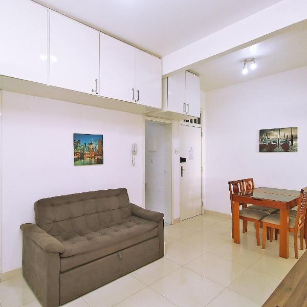 Belo 2 quartos para 6 pessoas na quadra da praia - Foto 4