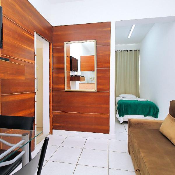 Sala e quarto silencioso para 4 pessoas - Foto 5