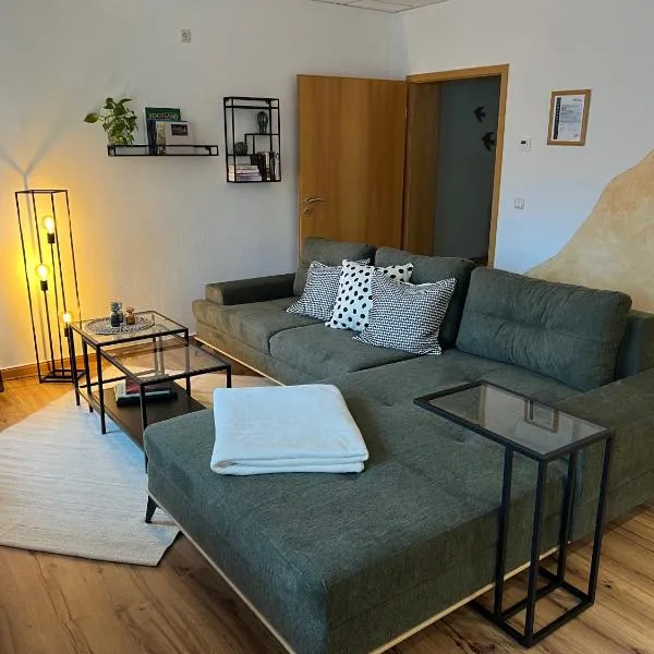 Ferienwohnung Elsterveilchen 100 m bis zur Soletherme und Theater, hotel v destinaci Bad Elster