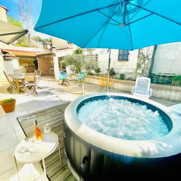 Villa Confort Jacuzzi Barbecue Clim Parking, hotel in Marseille
