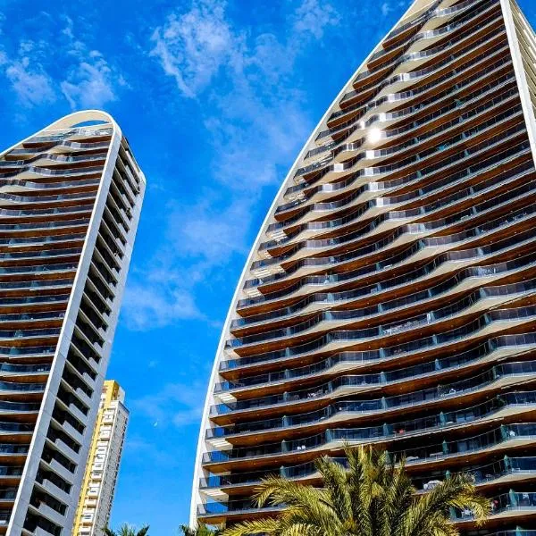 SUNSET WAVES luxury apartment, hotel v destinaci Benidorm