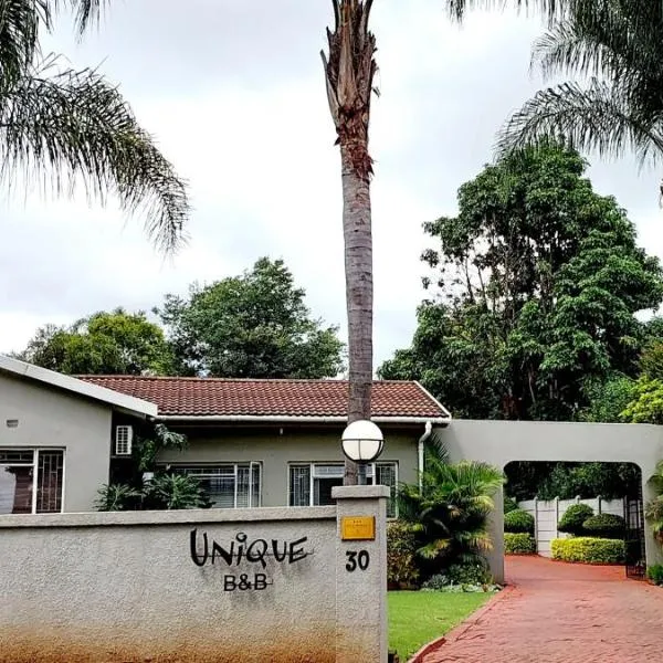 UNIQUE BnB, hotel in Vryheid