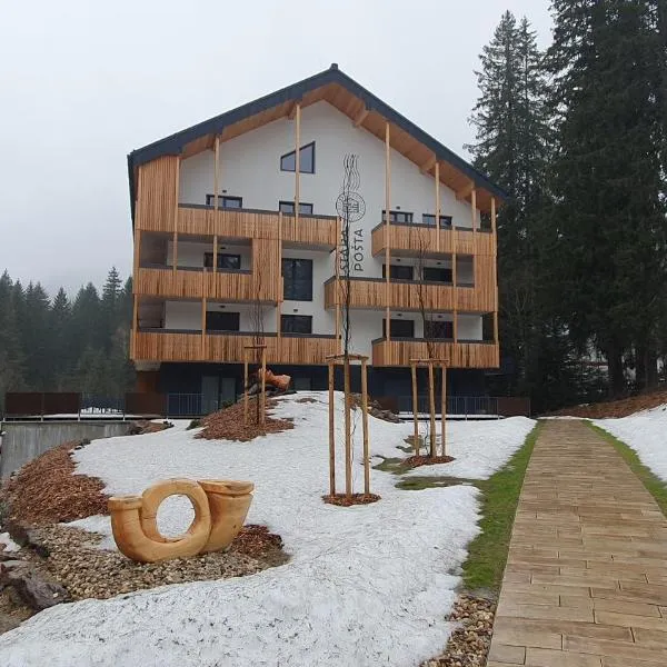 Apartmán Slunečná Stará pošta Špičák, hotel v destinaci Železná Ruda