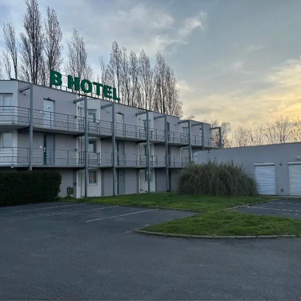 B Hotel Caen Mondeville、Touffrévilleのホテル