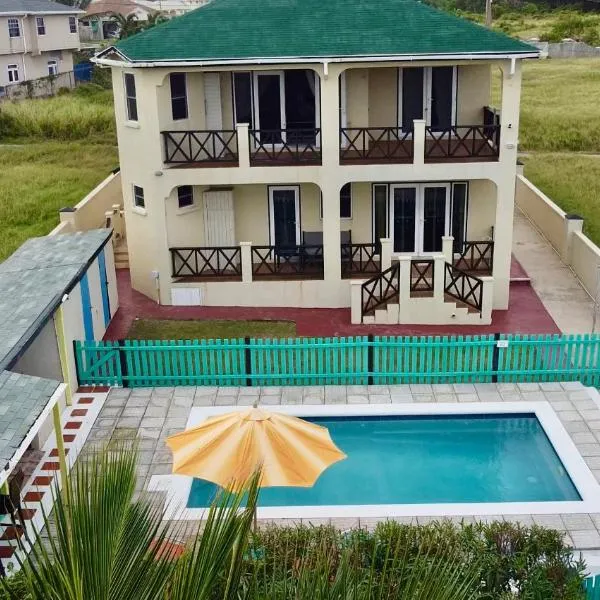 Lailamar Villa, Ocean View, AC & Pool - Entire Villa, hotel in Saint Philip