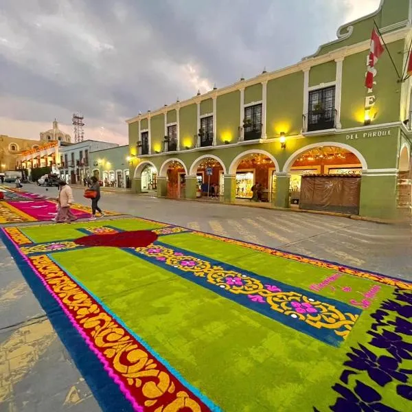 우아만틀라에 위치한 호텔 Hotel Del Parque
