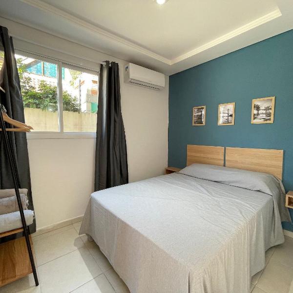 Studio com A/C a 250m Praia de Canasvieiras