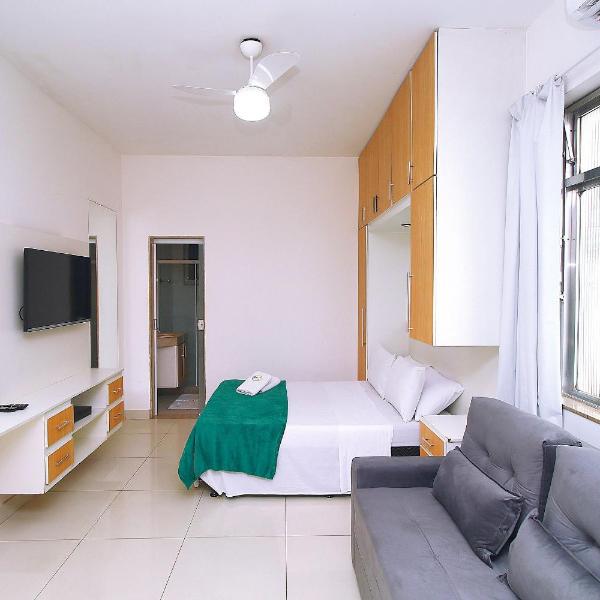 Reformado e silencioso studio em Copacabana - Foto 4