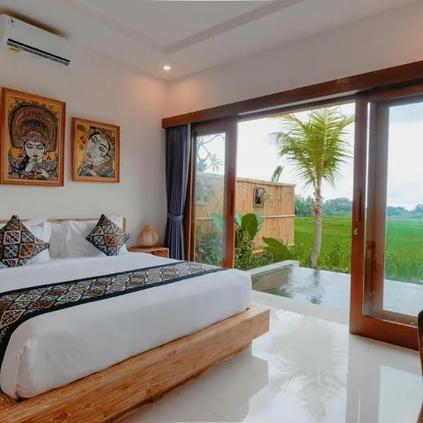 Uma Rimbun Pool Villa by Uniquecations, hotel v Ubudu