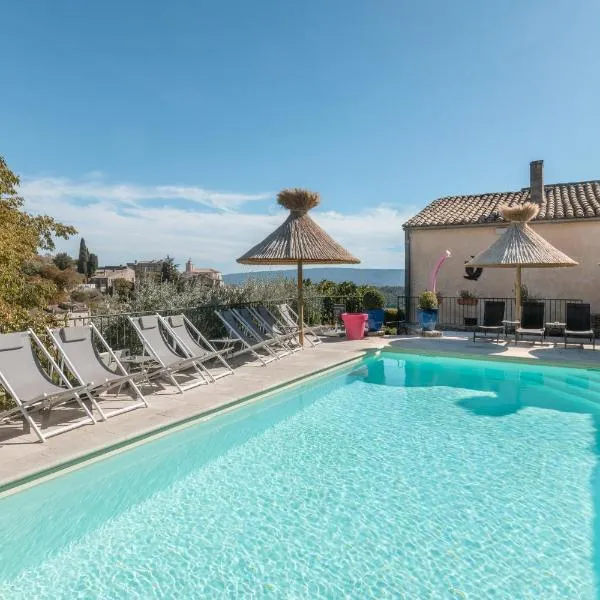 Mas des Romarins, The Originals Relais – hotel w mieście Gordes