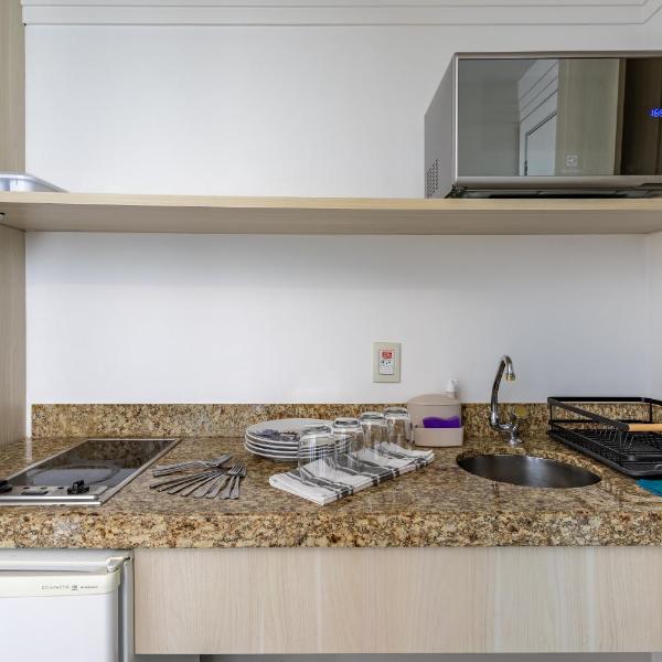 Flat Brasília 50m2 com varanda - Foto 5