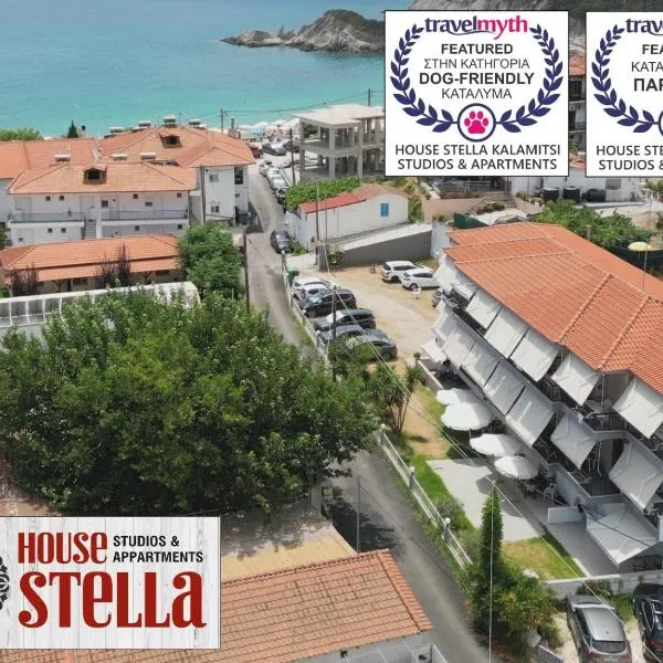 House Stella Kalamitsi - Studios & Apartments, hotel din Kalamitsi