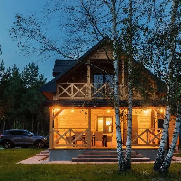 Domek w brzozach, hotel in Chańcza