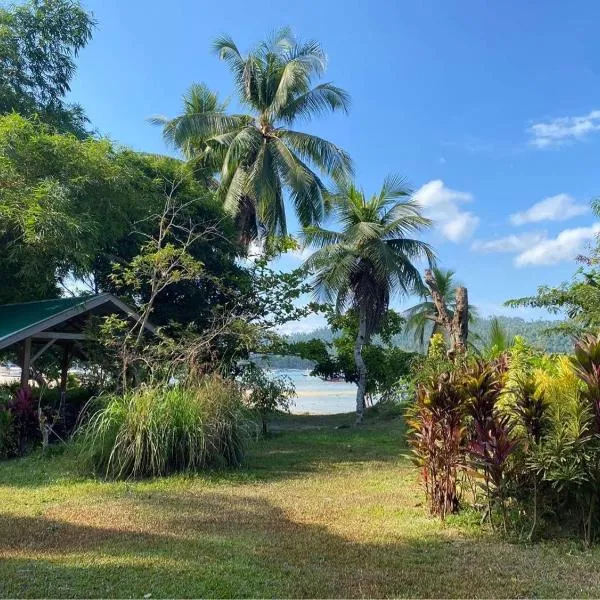 Port Barton - Paradiso Azul Campsite Beachfront with Internet, hotel in San Vicente