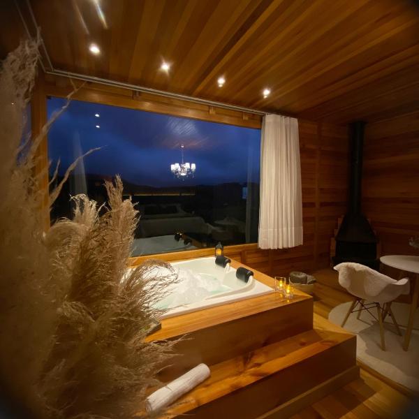Chalé Romântico com jacuzzi e café da manhã em Rancho Queimado - Foto 3