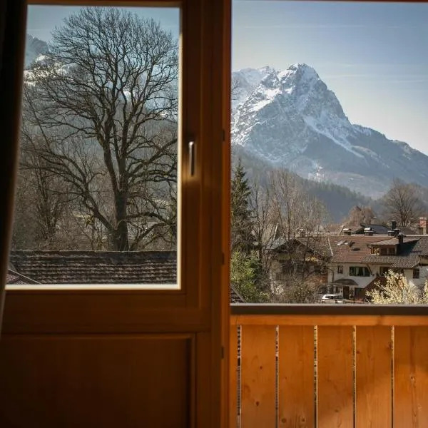 Bio Ferienwohnungen im Lieblingsort 1868, viešbutis Garmišas-Partenkirchene