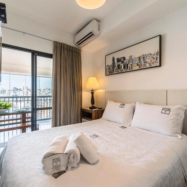7 Aptos Premium Decorados 2 Qtos Suíte e 1 Qto Vista Panorâmica Varanda Piscina Academia Garagem WiFi Perto do Metrô SP - Foto 3