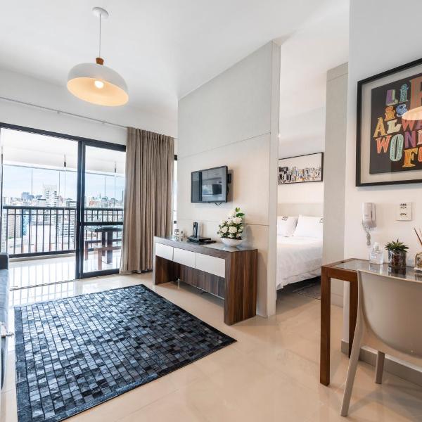 7 Aptos Premium Decorados 2 Qtos Suíte e 1 Qto Vista Panorâmica Varanda Piscina Academia Garagem WiFi Perto do Metrô SP - Foto 4