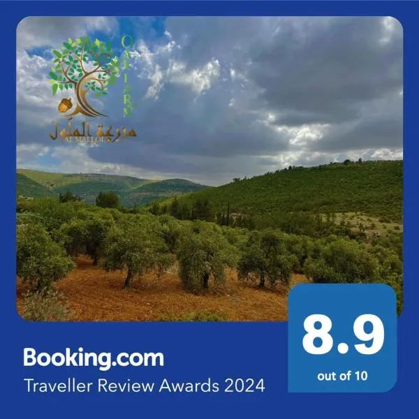 Oak Farm مزرعة الملّول, hotell sihtkohas Ajloun