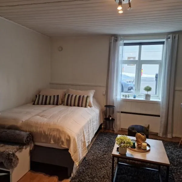 Harstad city studio apartment B.、ハーシュタのホテル